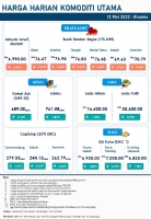 Harga Harian Komoditi Pada Mei_12