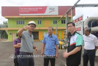 03 NOVEMBER 2022 - TKSUK YBRS ENCIK MAD ZAIDI MOHD KARLI MENGADAKAN LAWATAN KERJA KE LOJI BIO-COMPRESSED NATURAL GAS (BIO-CNG) KILANG SAWIT SUNGAI TENGI_3