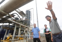 03 NOVEMBER 2022 - TKSUK YBRS ENCIK MAD ZAIDI MOHD KARLI MENGADAKAN LAWATAN KERJA KE LOJI BIO-COMPRESSED NATURAL GAS (BIO-CNG) KILANG SAWIT SUNGAI TENGI_6