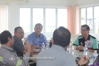 03 NOVEMBER 2022 - TKSUK YBRS ENCIK MAD ZAIDI MOHD KARLI MENGADAKAN LAWATAN KERJA KE LOJI BIO-COMPRESSED NATURAL GAS (BIO-CNG) KILANG SAWIT SUNGAI TENGI_9