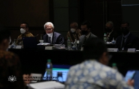 05 APRIL 2022 -  KSU MEMPENGERUSIKAN MESYUARAT KE-23 PERINGKAT PEGAWAI KANAN DI BAWAH CPOPC DI THE WESTIN LANGKAWI_7