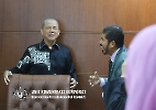 10 OGOS 2023 - TPM MERANGKAP MENTERI KPK MENERIMA KUNJUNGAN HORMAT DARIPADA JABATAN PERANGKAAN MALAYSIA (DOSM) DI KPK