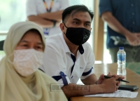 10 OKTOBER 2021 -YBM membuat lawatan kerja ke kilang JB Cocoa dan ke Wisma  PTP di Pelabuhan Tanjung Pelepas (PTP)_1