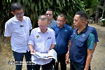 12 OGOS 2025 - LAWATAN KERJA  KE PROJEK JALAN LADANG PEKEBUN KECIL