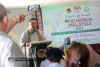 13 APRIL 2022 - YBTM HADIR KE PROGRAM JELAJAH AGRIKOMODITI MAJLIS PERASMIAN PUSAT MINI PEMPROSESAN KOKO DAN JALAN LADANG DI KAMPUNG KETIMBONG, SARAWAK_5