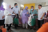 13 OGOS 2022 - YBM MERASMIKAN SESI PENERANGAN PROGRAM TARGET KEPADA PEKEBUN KECIL GETAH DI KG SG DURIAN, KAMPAR, PERAK