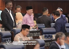 13 OKTOBER 2023 - TPM MERANGKAP MENTERI KPK HADIR KE SESI PEMBENTANGAN BELANJAWAN 2024 DI PARLIMEN_3