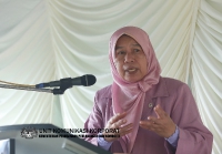 16 SEPTEMBER 2022 -  YBM HADIR KE MAJLIS PENANAMAN POKOK MAJLIS KAYU-KAYAN MALAYSIA (MTC) BERSEMPENA HARI BULAN KEBANGSAAN DAN HARI MALAYSIA_11