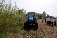 18 OKTOBER 2021 - Lawatan kerja YBTM ke kawasan tanaman kenaf di Pekan, Pahang dan Pusat Industri Kenaf (PIK), Tebu Hitam, Rompin, Pahang