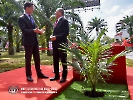 1 NOVEMBER 2023 - SIMBOLIK PENANAMAN POKOK KELAPA SAWIT SEMPENA  LAWATAN  PM BELANDA  KE MALAYSIA _10