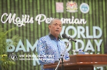 21 SEPTEMBER 2023 - TIMBALAN PERDANA MENTERI MERANGKAP MENTERI KPK HADIR KE MAJLIS PERASMIAN WORLD BAMBOO DAY MALAYSIA 2023_9