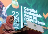 22 MAC 2022 - YBM HADIR MERASMIKAN MAJLIS MALAYSIAN SUSTAINABLE PALM OIL (MSPO) 2022 DI HOTEL LE MERIDIEN, PUTRAJAYA