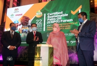 22 MAC 2022 - YBM HADIR MERASMIKAN MAJLIS MALAYSIAN SUSTAINABLE PALM OIL (MSPO) 2022 DI HOTEL LE MERIDIEN, PUTRAJAYA