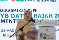 23 MAC 2022 - YBM HADIR MERASMIKAN PELANCARAN MALAYSIA INTERNATIONAL AGRICOMMODITY EXPO AND SUMMIT (MIACES) DI MITEC, KUALA LUMPUR_3