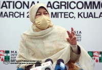 23 MAC 2022 - YBM HADIR MERASMIKAN PELANCARAN MALAYSIA INTERNATIONAL AGRICOMMODITY EXPO AND SUMMIT (MIACES) DI MITEC, KUALA LUMPUR_7