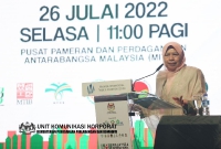 26 JULAI 2022 -  PERDANA MENTERI DIIRINGI YBM MERASMIKAN PROGRAM EKSPO DAN SIDANG KEMUNCAK AGRIKOMODITI ANTARABANGSA MALAYSIA_7