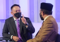 26 OKTOBER 2021 - Ruang Bicara bersama YBTM Datuk Willie Anak Mongin di Wisma Bernama, Kuala Lumpur