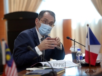 26 OKTOBER 2021 -  YBHG Datuk Ravi Muthayah menerima kunjungan hormat Duta Besar Perancis ke Malaysia