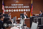 29 OGOS 2023 - TPM MERANGKAP MENTERI KPK MENERIMA KUNJUNGAN HORAMT DARIPADA KETUA SETIAUSAHA PERBENDAHARAAN KEMENTERIAN KEWANGAN , YBHGDATUK JOHAN MAHMOOD MERICAN DI KPK_7