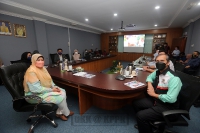 30 OKTOBER 2021 -  Lawatan YBM ke Lembaga Koko Malaysia , Nilai