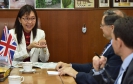 Kunjungan Hormat ke atas YB Menteri Industri Utama oleh Pesuruhjaya Tinggi British ke Malaysia di Kementerian Industri Utama