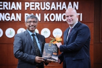 Kunjungan Hormat Timbalan Pesuruhjaya Tinggi Britain Ke Malaysia di KPPK