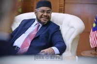 Kunjungan Hormat TYT Duta SWEDEN ke atas Menteri Perusahaan Perladangan Dan Komoditi, YB Dato' Dr. Mohd Khairudin Bin Aman Razali di Pejabat YBM, KPPK._5