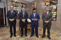 Kunjungan Hormat YB Menteri KPPK ke atas YAB Ketua Menteri Melaka di Ayer Keroh, Melaka