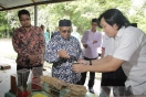 Lawatan Menteri Perusahaan Perladangan dan Komoditi (KPPK) ke Syarikat Oud Agarwood Sdn. Bhd. di Jeli, Kelantan
