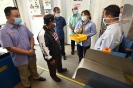 Lawatan YB Menteri KPPK ke Global Testing and Consultancy for Rubber (G-TACR) di Pusat Aman Jaya, Sungai Petani
