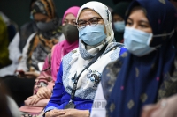 Majlis Amanat 2021 YB Dato' Dr. Mohd Khairudin Bin Aman Razali, Menteri Perusahaan Perladangan dan Komoditi di Dewan Sawit, MPOB_4