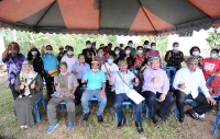 Majlis Pelancaran Aplikasi RRIMniaga p APLIKASI RRIMNIAGA dan Pembukaan Panel Torehan Peserta Getah untuk PRIBUMI (GUP) di Perak_14