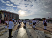 Majlis Pelancaran Bulan Kebangsaan dan Kibar Jalur Gemilang 2020 di Dataran Perdana, Bangunan Putra, Putrajaya