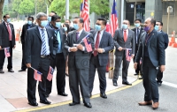 Majlis Pelancaran Bulan Kebangsaan dan Kibar Jalur Gemilang Tahun 2020 peringkat KPPK di Putrajaya