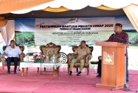 Majlis Penyampaian Bantuan Prihatin Kenaf Peringkat Negeri Pahang di Kampung Merchong, Pekan Pahang _3