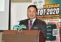 Majlis Perasmian Seminar Pemindahan Teknologi MPOB (TOT) 2020 di Dewan Bactris, Ibu Pejabat MPOB, Bangi Selangor _1