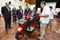 Majlis Perasmian Seminar Pemindahan Teknologi MPOB (TOT) 2020 di Dewan Bactris, Ibu Pejabat MPOB, Bangi Selangor