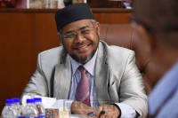 Menerima kunjungan hormat Datuk Ghazali Musa (Iskandar Regional Deveploment Authority)IRDA_1