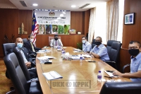 Menerima kunjungan hormat Datuk Ghazali Musa (Iskandar Regional Deveploment Authority)IRDA_4