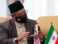 Sesi Kunjungan Hormat Duta Besar Iran bersama YBM Dato' Dr Mohd Khairuddin bin Aman Razali di Putrajaya