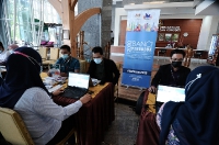Sesi Pra Pendaftaran dan Klinik E-Census Banci 2020 bagi Penjawat Awam KPPK di Lobi KPPK, Putrajaya
