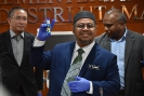 Sesi Sidang Media YB Menteri Perusahaan Perladangan Dan Komoditi di Bilik Mesyuarat Nyatoh, Kementerian Perusahaan Perladangan Dan Komoditi