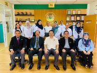 Taklimat Industri Getah di Lembaga Getah Malaysia Wilayah Sarawak, Kuching, Sarawak
