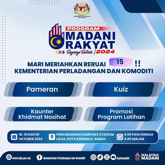 Program Madani Rakyat Zon Sabah 2024
