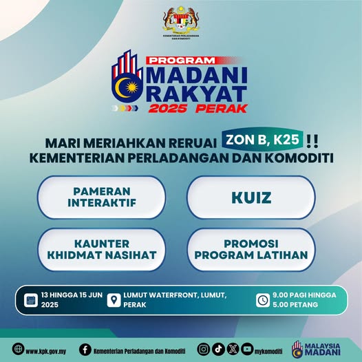 2025 PMR Perak poster
