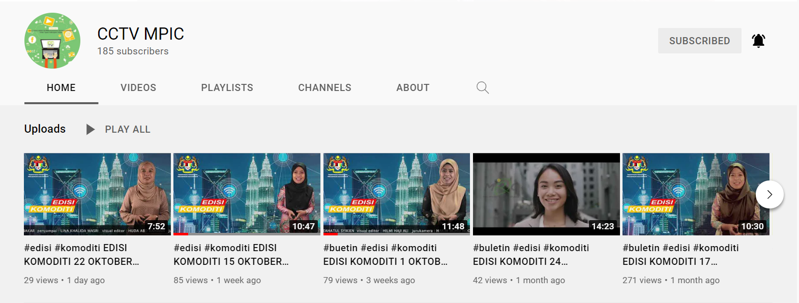 youtube edisikomoditi